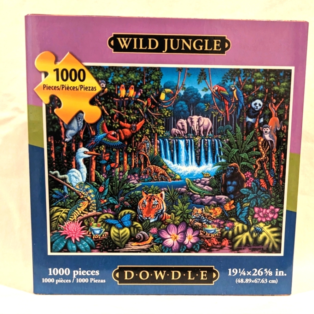 Wild Jungle 1000 Piece Puzzle